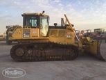 Side of used Komatsu Dozer